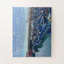 Tangled Blue Dreams – Fishing Boats of Essaouira
