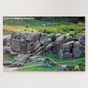 Puzzle Tanière du Diable Gettysburg Pennsylvanie