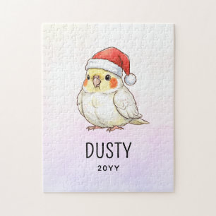 Puzzle Tanim papiyon Noël personnalisé portant un chapeau