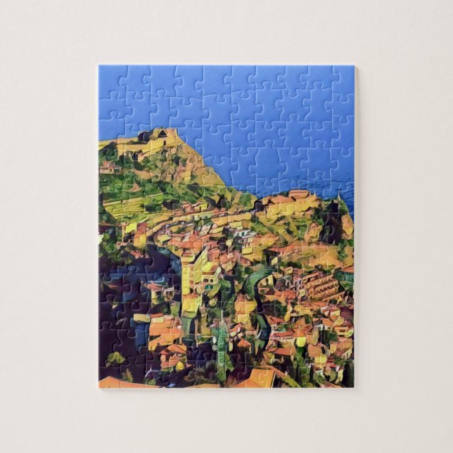 Puzzle TAORMINE - Sicile - (Vertical)