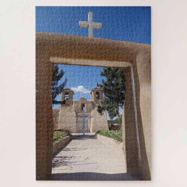 Puzzle Taos Nouveau-Mexique Pittoresque (Vertical)