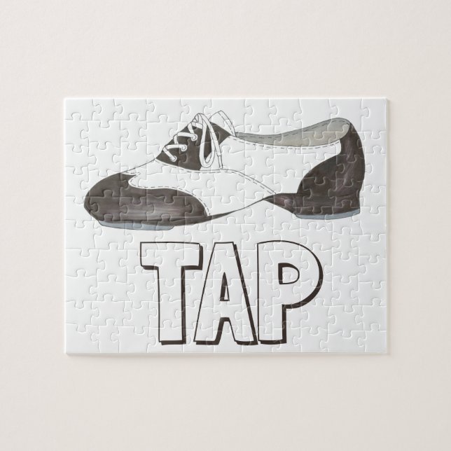 Puzzle TAP Chaussure Danse Enseignant Danseur Tapdance Ca (Horizontal)