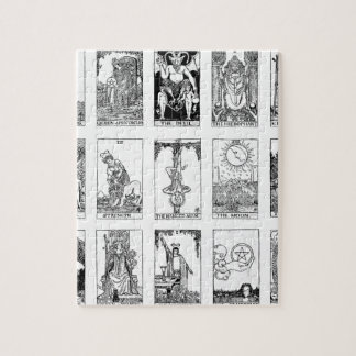 Puzzle tarot antique