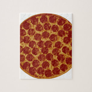 Puzzle Tarte de pizza délicieux
