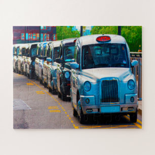 Puzzle Taxi de Londres au Royaume-Uni