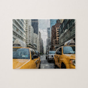 Puzzle Taxis jaunes de New York