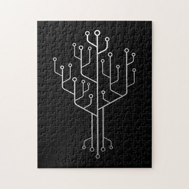 Puzzle Technique du programmeur programmeur de l'arbre de (Vertical)