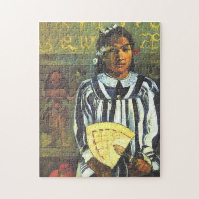 Puzzle 'Tehamana a beaucoup d'ancêtres' - Paul Gauguin (Vertical)