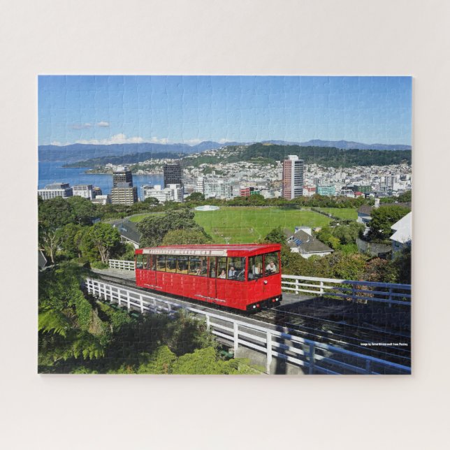 Puzzle Téléphérique de New Zealand Wellington (Horizontal)
