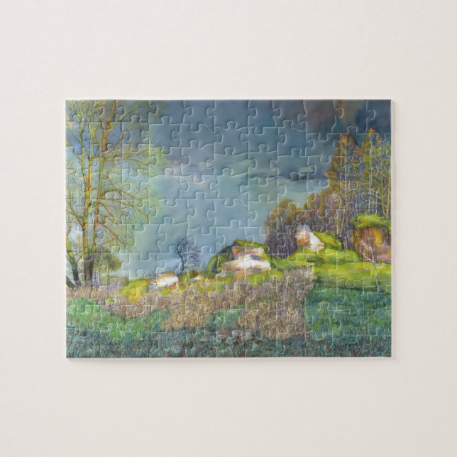Puzzle Tempête printanière (Horizontal)