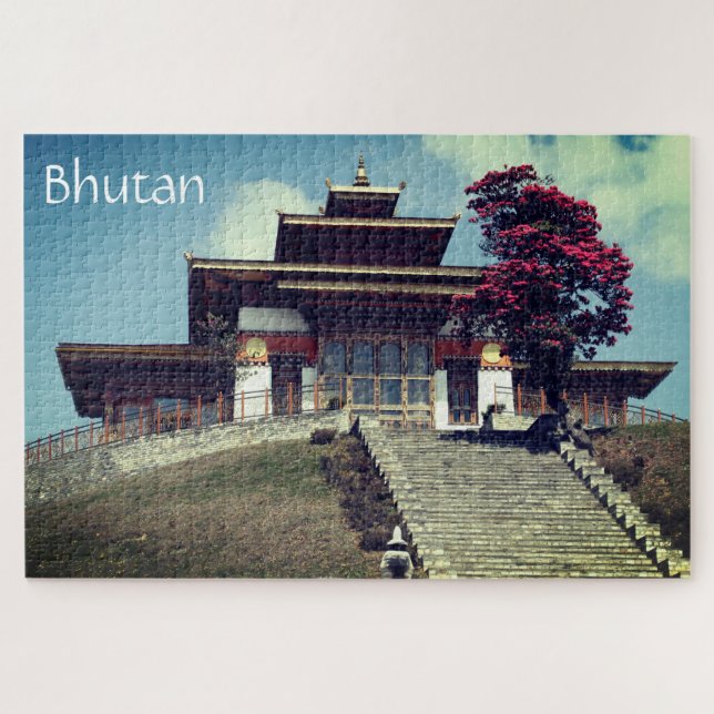 Puzzle temple bhoutan (Horizontal)