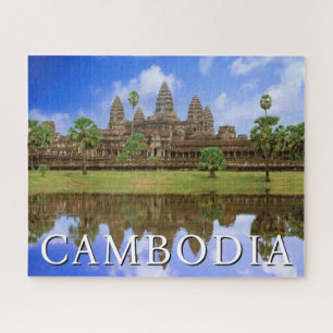 Puzzle Temple d'Angkor Wat   Kampuchea, Cambodge