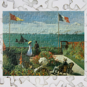Puzzle Terrasse au bord de la mer de Claude Monet
