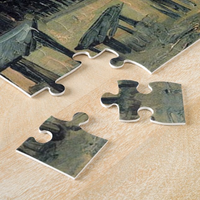 Puzzle Terrasse d'un Café sur Montmartre La Guinguette (Côté)