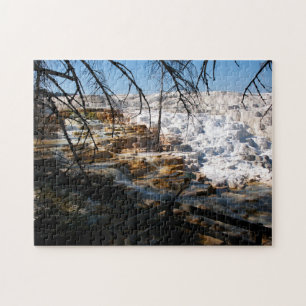 Puzzle Terrasse en calcaire Mammoth Hot Spring Yellowston