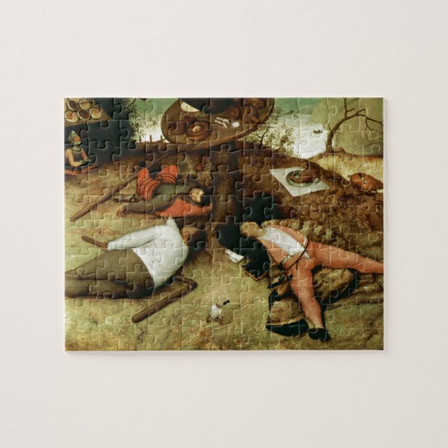 Puzzle Terre de Cockaigne par Pieter Bruegel l'Ancien (Horizontal)