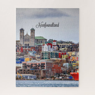 Puzzle Terre-Neuve, photo de paysage urbain,