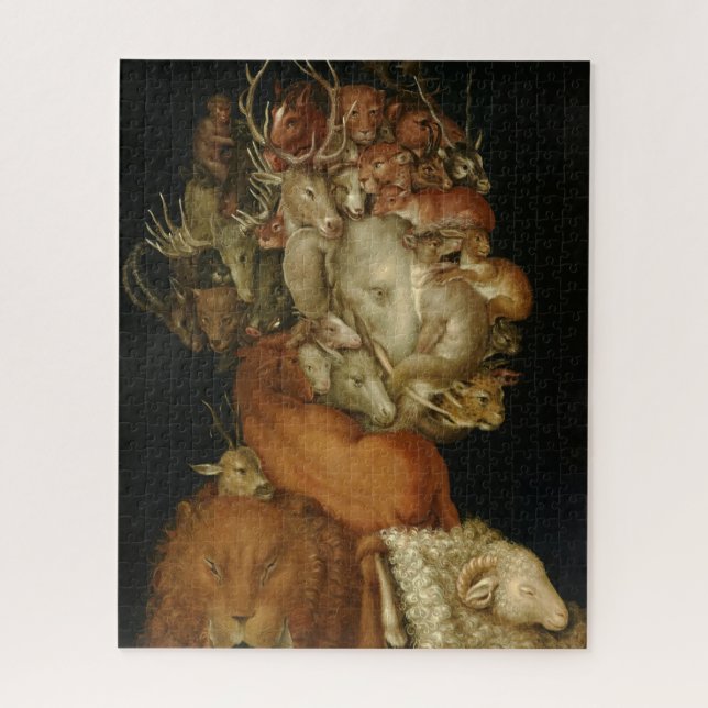 Puzzle Terre, Terra par Giuseppe Arcimboldo (Vertical)