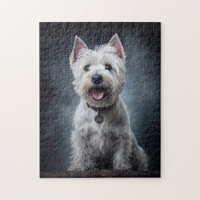 Puzzle Terrier blanc de West Highland (Vertical)