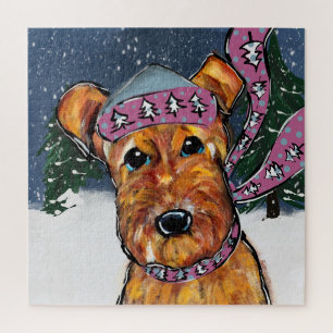Puzzle Terriers Airedale