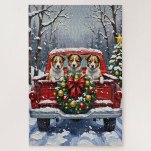 Puzzle Tervueren australien camion rouge Noël vacances