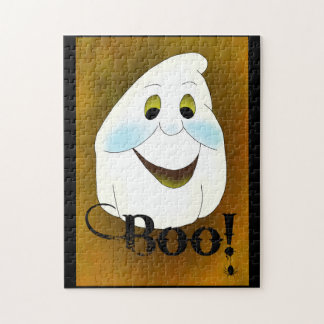 Puzzle Tête de Fantôme à l'Ancienne Mode Boo
