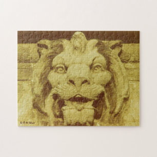 Puzzle - Tête de lion