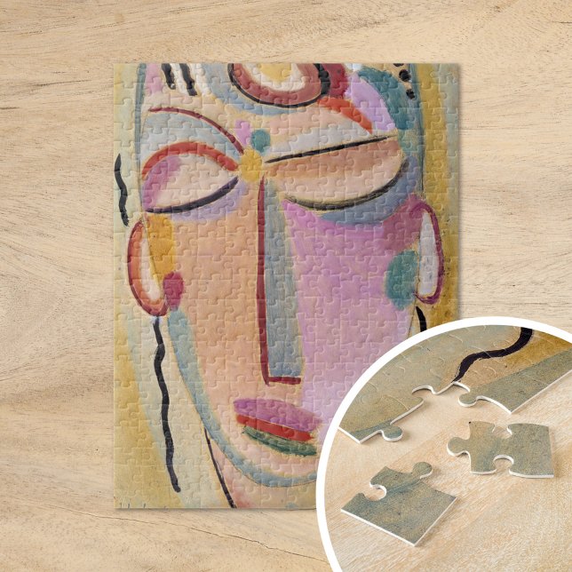 Puzzle Tête mystique, Méditation | von Jawlensky (Créateur téléchargé)
