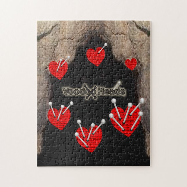 Puzzle Têtes vaudou ~ Grotte (Vertical)