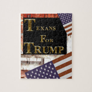 PUZZLE TEXANS POUR TRUMP