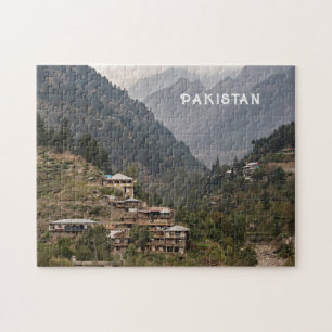 Puzzle Texte personnalisé Pakistan