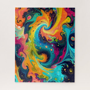 Puzzle texture fractale Abstraite