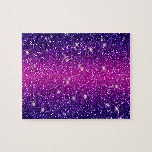 Puzzle Texture rose pourpre d'étincelles de parties