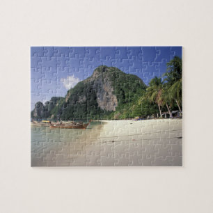 Puzzle Thaïlande, mer d'Andaman, île de Ko Phi Phi, plage