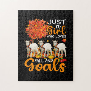 Puzzle Thanksgiving Juste Une Fille Qui Aime La Chute Et 