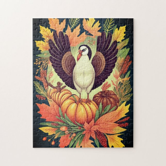 Puzzle Thanksgiving Turquie (Vertical)