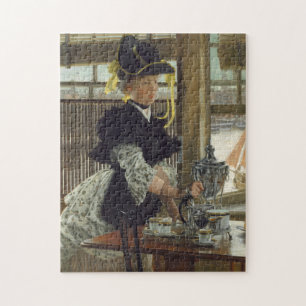 Puzzle Thé 1872 (huile sur le bois)
