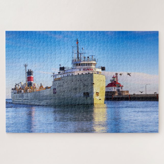 Puzzle The Alpena Ship Duluth Minnesota (Horizontal)