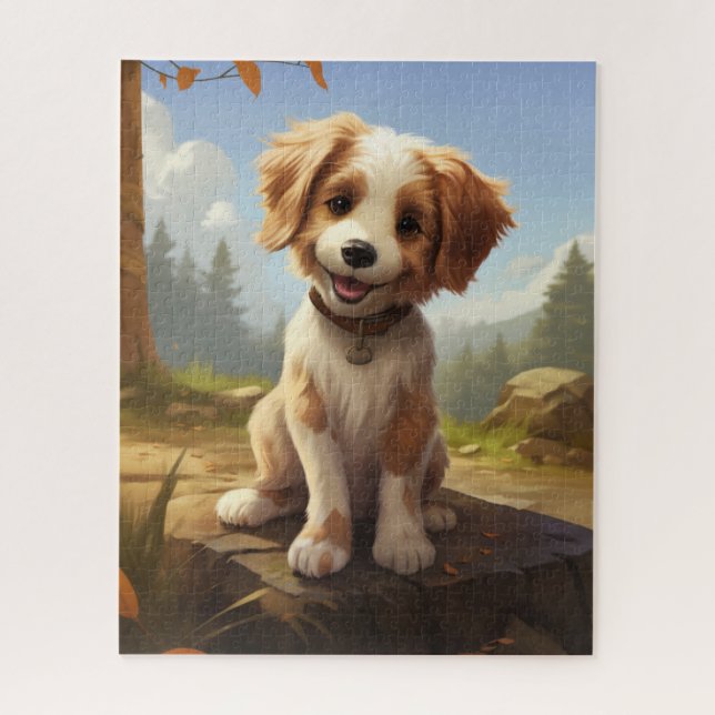 Puzzle The Prankster Pooch (Vertikal)