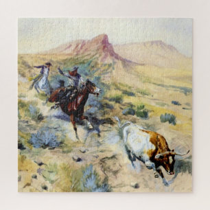 Puzzle « The Quitter » Art occidental par Charles M Russe