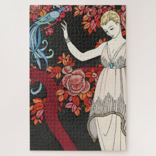 Puzzle The Science Tree Evening Dress - George Barbier