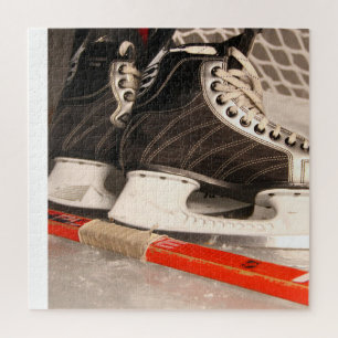 Puzzle thématique de hockey sur glace