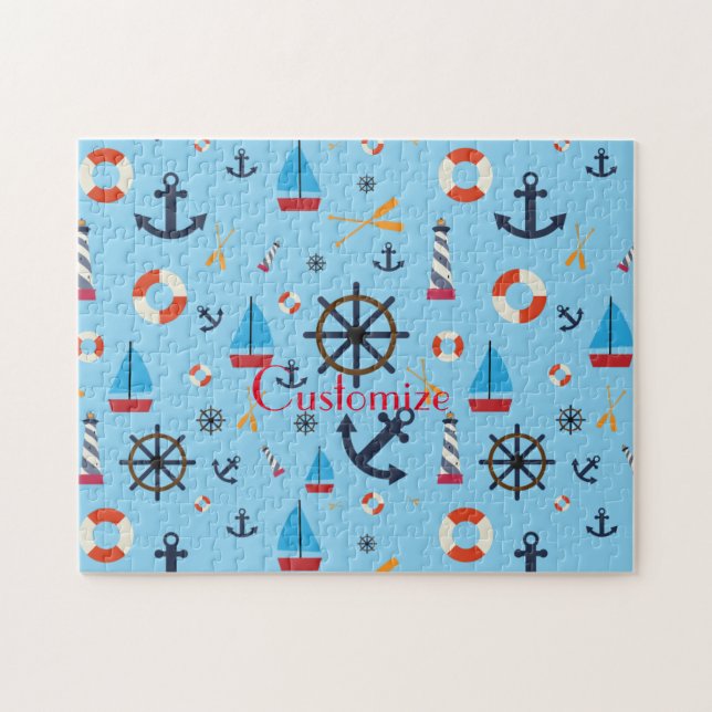 Puzzle Thème nautique Thunder_Cove  (Horizontal)
