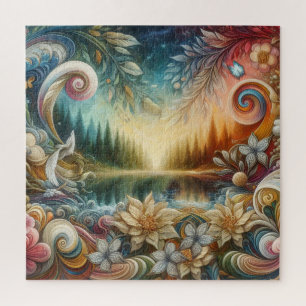 Puzzle Thèmes de l'Imaginaire spirituel intemporel métaph