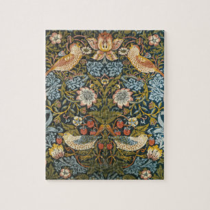 Puzzle Thierry de fraises par William Morris, Art Vintage