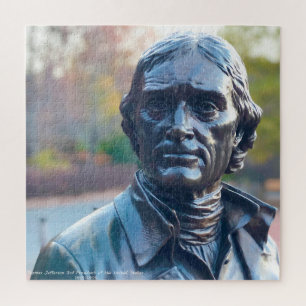 Puzzle Thomas Jefferson 3e président des États-Unis.