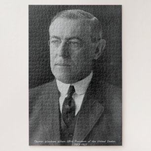 Puzzle Thomas Woodrow Wilson 28e président des États-Unis