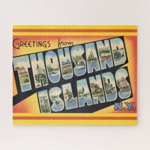 Puzzle  Thousand Islands NY 16x20 