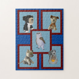 Puzzle - Tierpuppen