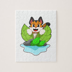 Puzzle Tigre à la chasse